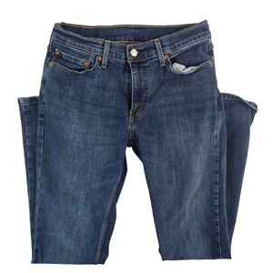 Levi's 511 Slim Fit Jeans‎ Mens W30 L32 Dark Wash Denim Classic Casual Pants